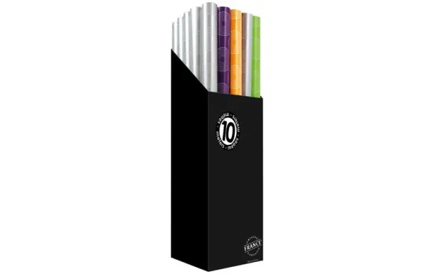 PAPETERIE DU POITOU PAPIER CADEAU EXTRA LONG 0.70X P10M