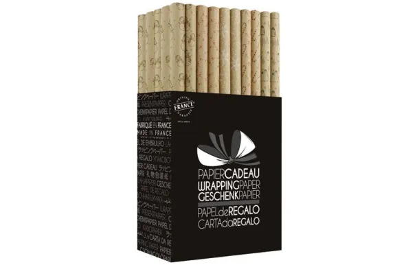 PAPETERIE DU POITOU PAPIER CADEAU 4X0.70M 50RLX KR XK2M