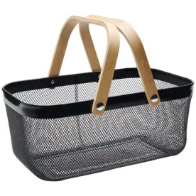 GUILLOUARD PANIER METAL 16L 24 X 40 X 17 CM GRIS F 040725