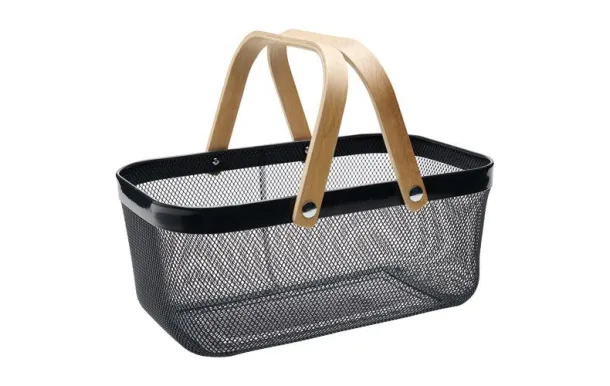 GUILLOUARD PANIER METAL 16L 24 X 40 X 17 CM GRIS F 040725