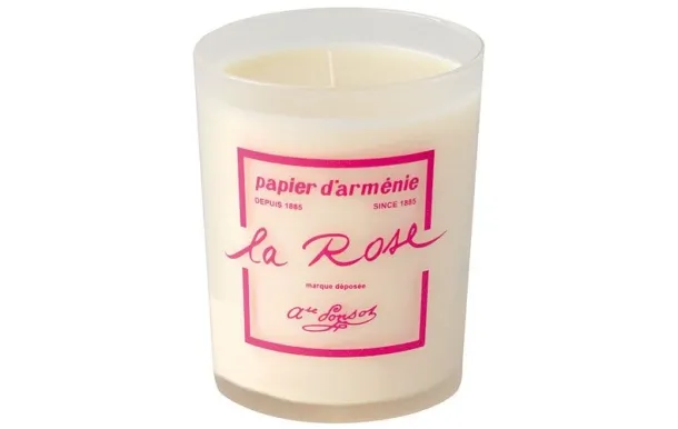 PAPIERS D'ARMENIE BOUGIE PAPIER ARMENIE LA ROSE 599145