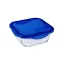 PYREX PLAT CARRE. 0L85 CV.PL.16CM COOK & GO PYREX* 285PG00/7346