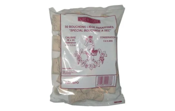 BOUCHONNERIE JOCONDI BOUCHON CYLIN.38X24COLM/PAR.S BPO/P