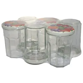 BJ PACK 6 CONFITURIERS 385 ML COUVERCLE T 627
