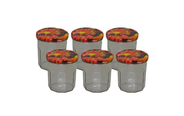 BOUCHONNERIE JOCONDI PACK 6 CONFITURIERS 324ML COU 678
