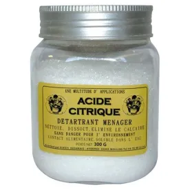 DOUSSELIN ACIDE CITRIQUE DETARTRANT MENAGER 300G 01016BOI300G