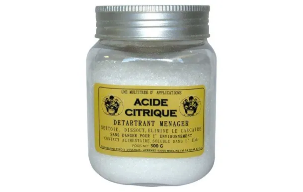 DOUSSELIN ACIDE CITRIQUE DETARTRANT MENAGER 300G 01016BOI300G