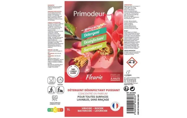 PRIMODEUR PRIMODEUR 3D 1L FLEURIE 60500