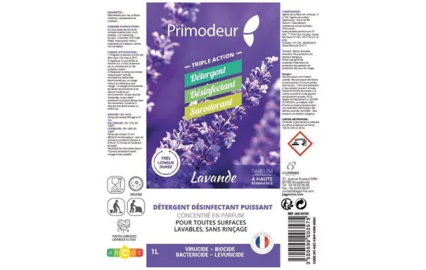 PRIMODEUR PRIMODEUR 3D 1L LAVANDE 60100