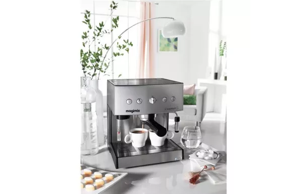 MAGIMIX Machine Expresso Chromé - L'expresso automatique - 11414