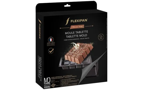 FLEXIPAN MOULE TABLETTE EN SILICONE 24 X 24 X 4 CM ES-FM-00497-BA