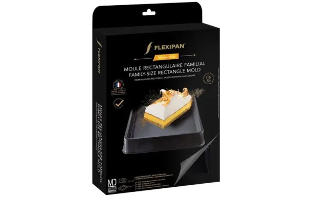 FLEXIPAN MOULE RECTANGULAIRE FAMILIAL EN SILICONE  ES-FX-05950-BA