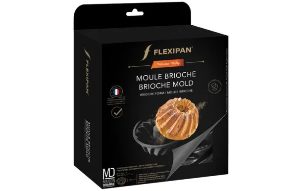 FLEXIPAN MOULE A BRIOCHE EN SILICONE 21.5 X 10 CM ES-FX-00103-BA