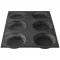 FLEXIPAN MOULE 6 PAINS INDIVIDUELS RONDS 37.5 X 27 EI-SF-02217-BA
