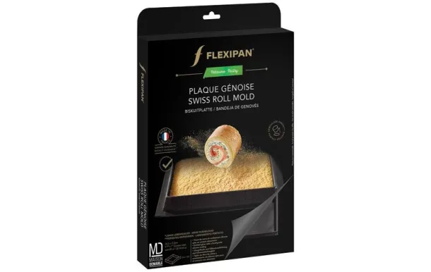 FLEXIPAN PLAQUE A GENOISE 24.5 X 17.8 X 2 CM ES-FT-03020-BA
