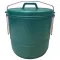 ALUMINIUM ET PLASTIQ POUBELLE COMPOST 16L VERTE PC16