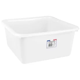 ALUMINIUM ET PLASTIQ CUVETTE CARREE 15L 38CM BLC A CC38B