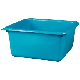 ALUMINIUM ET PLASTIQ CUVETTE CARREE 15L BLEU GREEN CC38GL