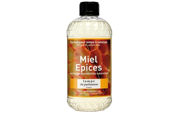 LAMPE DU PARFUMEUR RECHARGE P/LAMPE 500ML MIEL EPI 0206