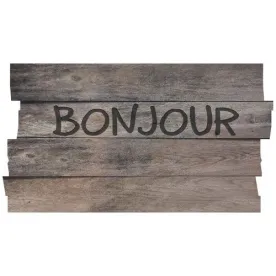 IDMAT TAPIS BOSTON PLANCHE GRIS 40X70CM BOSDECPL4070BON