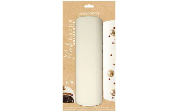 SCRAPCOOKING MOULE BUCHE ANTIADHESIF 28 CM 1293