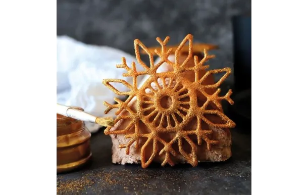 SCRAPCOOKING TAPIS SILICONE DECORS FLOCON 1970