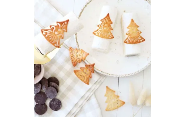 SCRAPCOOKING TAPIS SILICONE DECORS  SWEET XMAS 1971