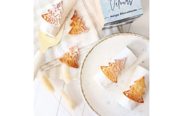 SCRAPCOOKING TAPIS SILICONE DECORS  SWEET XMAS 1971