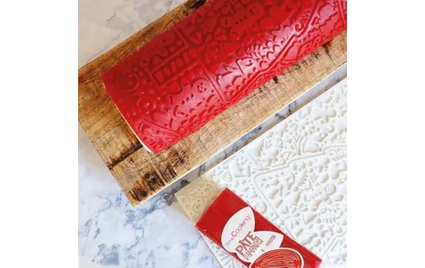 SCRAPCOOKING TAPIS SILICONE 3D SWEET XMAS 1976