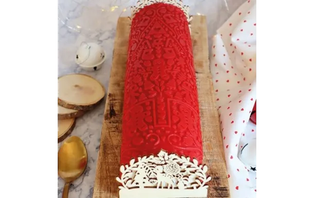 SCRAPCOOKING TAPIS SILICONE 3D SWEET XMAS 1976