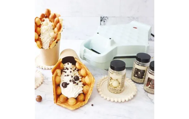 SCRAPCOOKING GAUFRIER BUBBLE WAFFLE FACTORY 3907