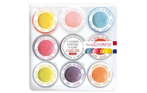 SCRAPCOOKING COLORANTS ARTIFICIELS MINI  POUDRE LO 4270