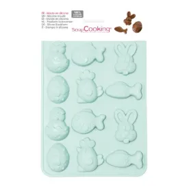 SCRAPCOOKING MOULE CHOCOCAT DE PAQUES SILICONE 6726