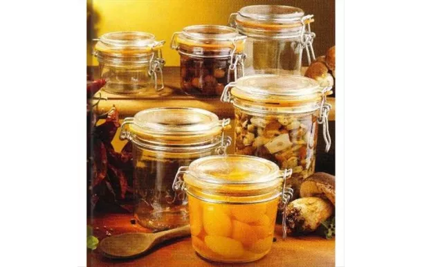 LE PARFAIT Lot de 6 terrines de 350 g et de diamètre 85 mm