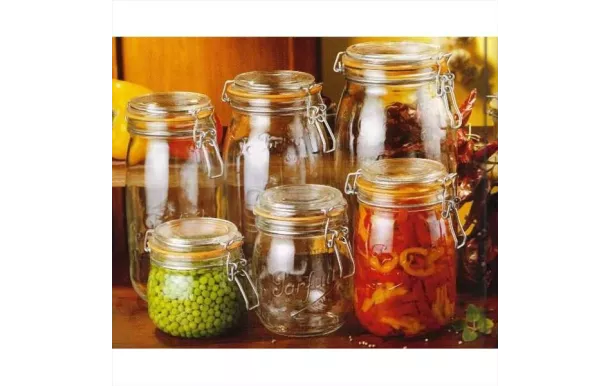 LE PARFAIT Lot de 6 bocaux de 0.5 L et de diamètre 85 mm