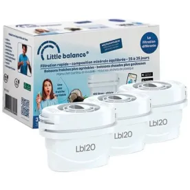 LITTLE BALANCE CARTOUCHE FILTRANTE PACK DE 3 8588