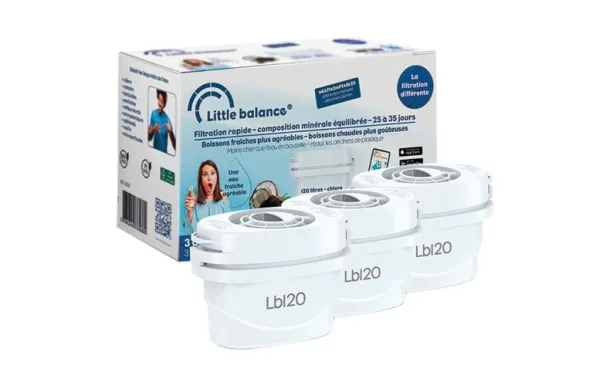 LITTLE BALANCE CARTOUCHE FILTRANTE PACK DE 3 8588