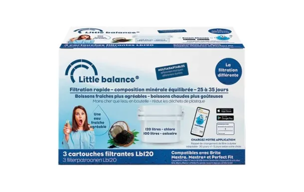 LITTLE BALANCE CARTOUCHE FILTRANTE PACK DE 3 8588