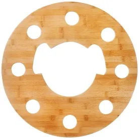 BEER UP PLATEAU BOIS PORTE 8 VERRES POUR BEER UP PLATBUP