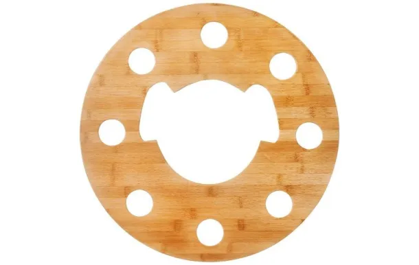 BEER UP PLATEAU BOIS PORTE 8 VERRES POUR BEER UP PLATBUP