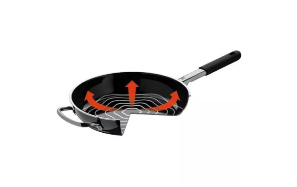 WMF FUSIONTEC MINERAL POELE 28CM NOIR 0520655291