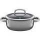 WMF FUSION TEC MINERAL Faitout bas 20cm platinium 0514585290