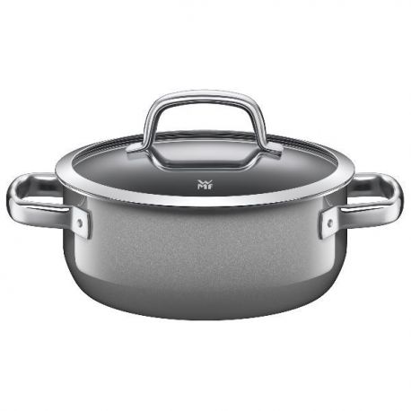 WMF FUSION TEC MINERAL Faitout bas 20cm platinium 0514585290