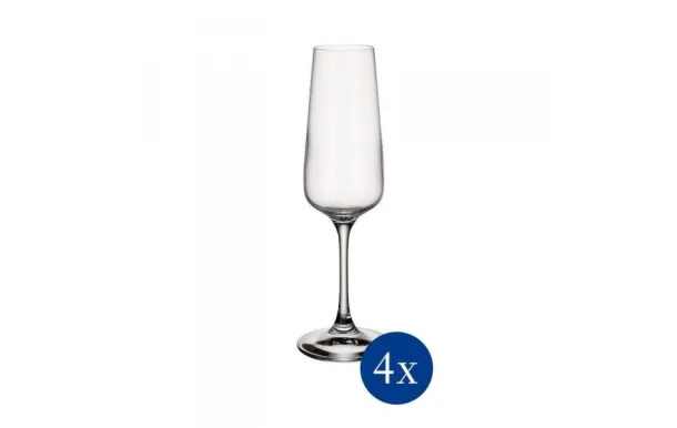VILLEROY ET BOCH OVID*FLUTE(4) A CHAMPAGNE 0.25L*N 11-7209-8130
