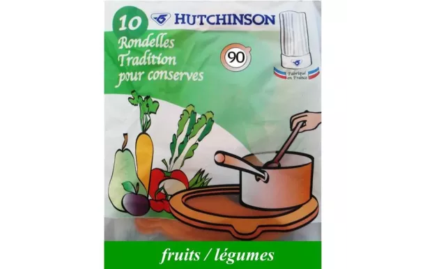 HUTCHINSON Rondelle caoutchouc Sachet de 10 - 65 x 95 x 3