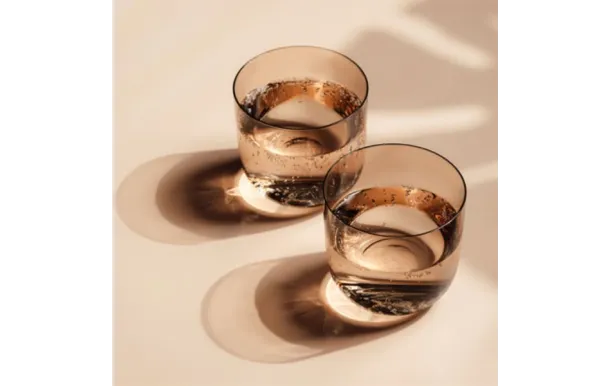 VILLEROY ET BOCH LIKE GOBELET ARGILE SET 2PCES 19-5179-8180