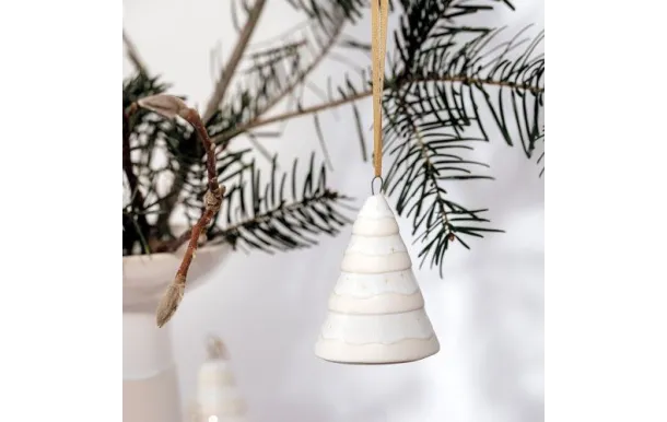 VILLEROY ET BOCH Winter Glow Ornement sapin 6X6X7, 14-8671-4340