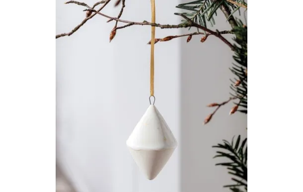 VILLEROY ET BOCH Winter Glow Ornement double cone  14-8671-4346