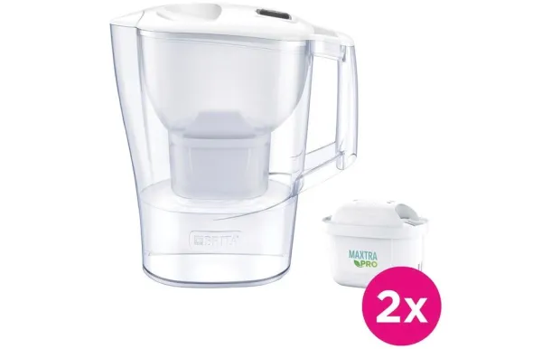 BRITA ALUNA CALENDAR CARAFE BLANC +2 CARTOUCHES 1055378