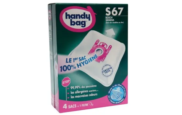 HANDY BAG SAC ASPI.HANDY B.N.TIS.X4 BOSCH S67 S67